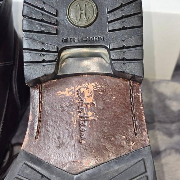 Cole Haan x Nike Air Boots‎ Dark Brown Leather Lace Up Mens 10.5 main image 6